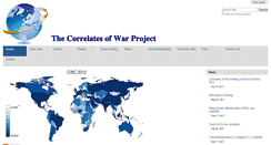 Desktop Screenshot of correlatesofwar.org